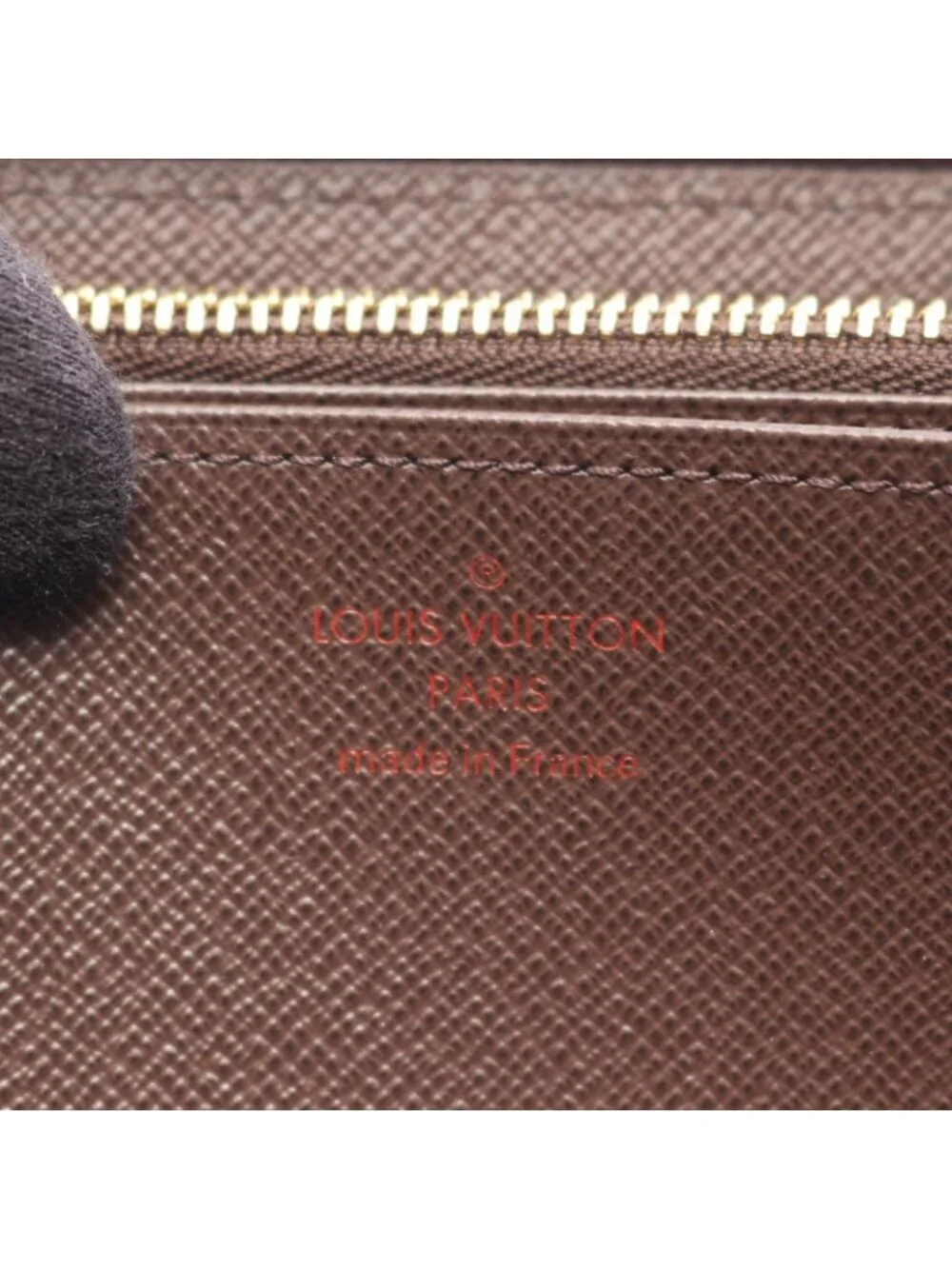 Louis Vuitton Round Wallet Zippy Canvas